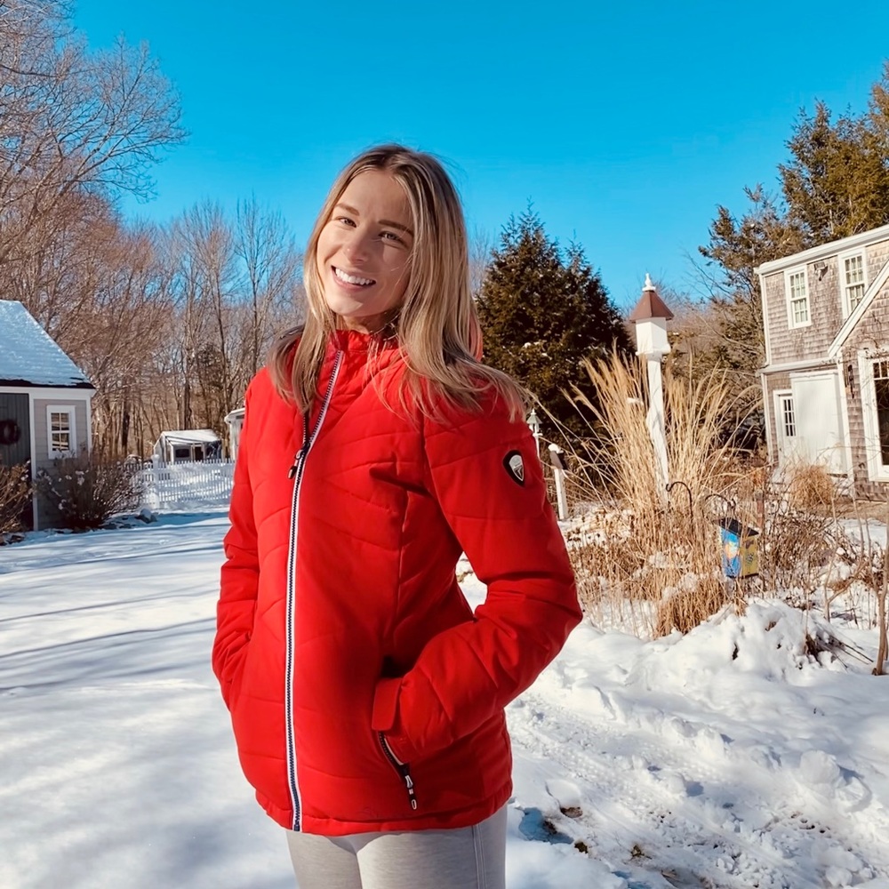 Women’s Red Ski Jacket
